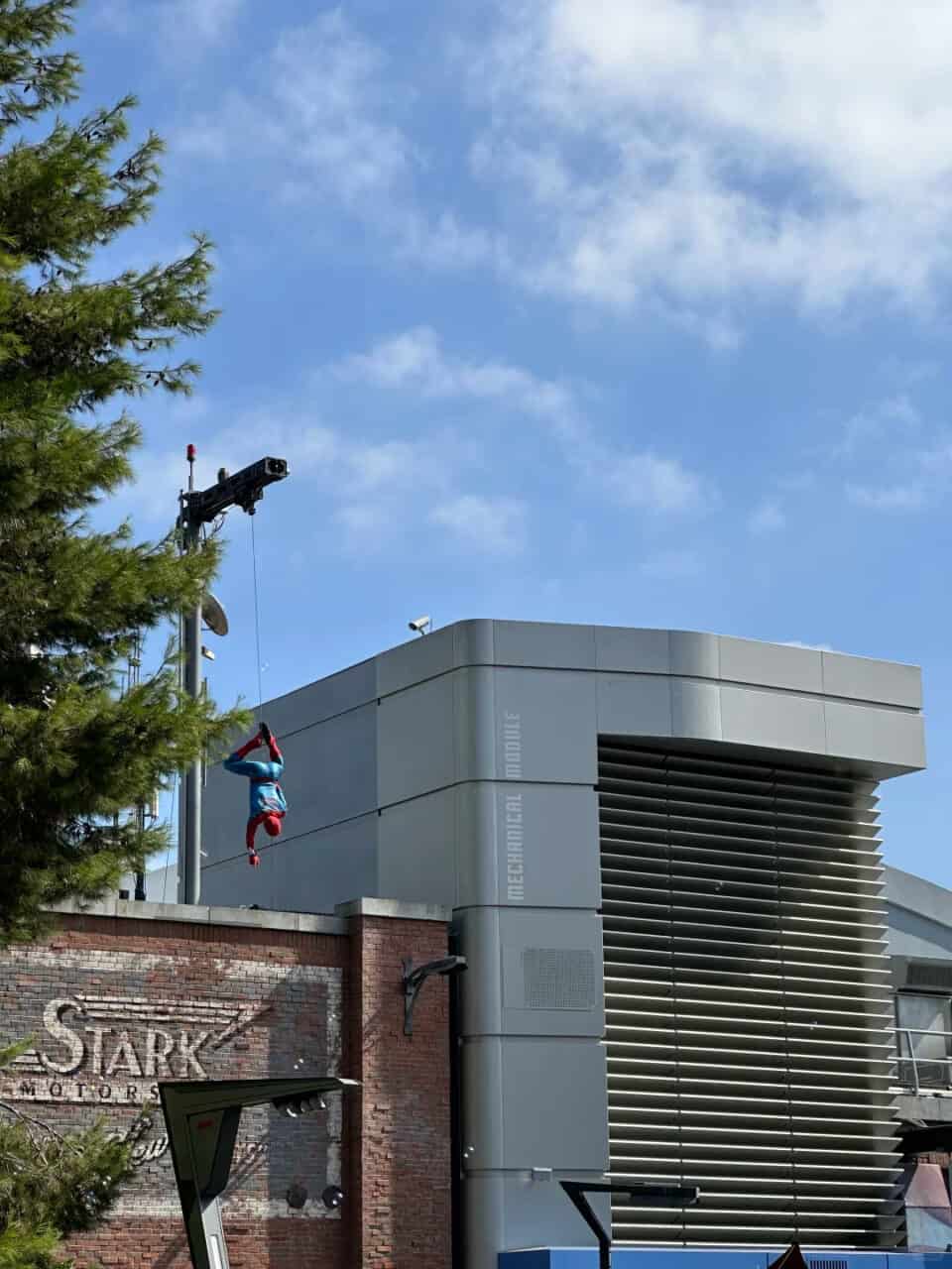Avengers Campus Spider Man Stunt
