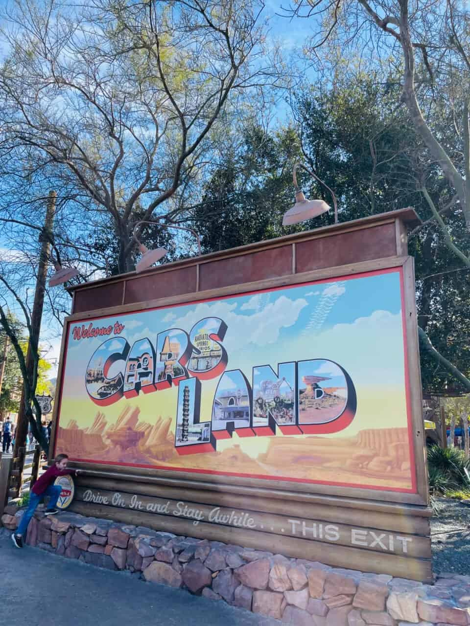 Cars Land Dca Sign
