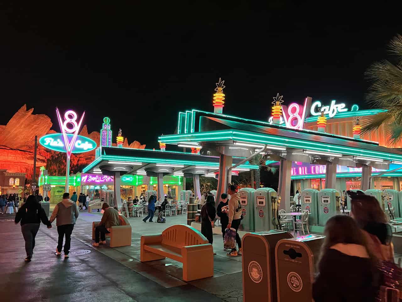 Cars Land Night