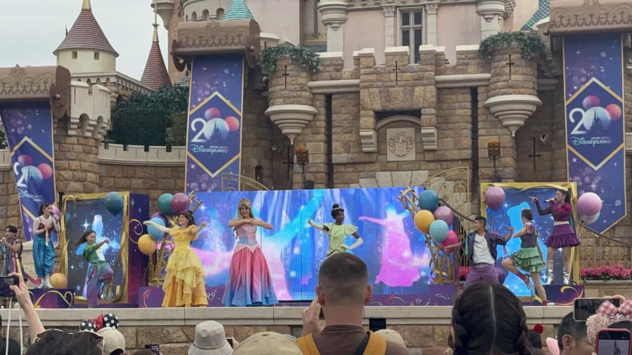 Disney Friends Live Party At The Castle