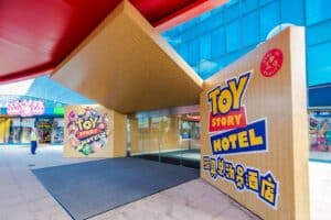 Entrance To The Toy Story Hotel.