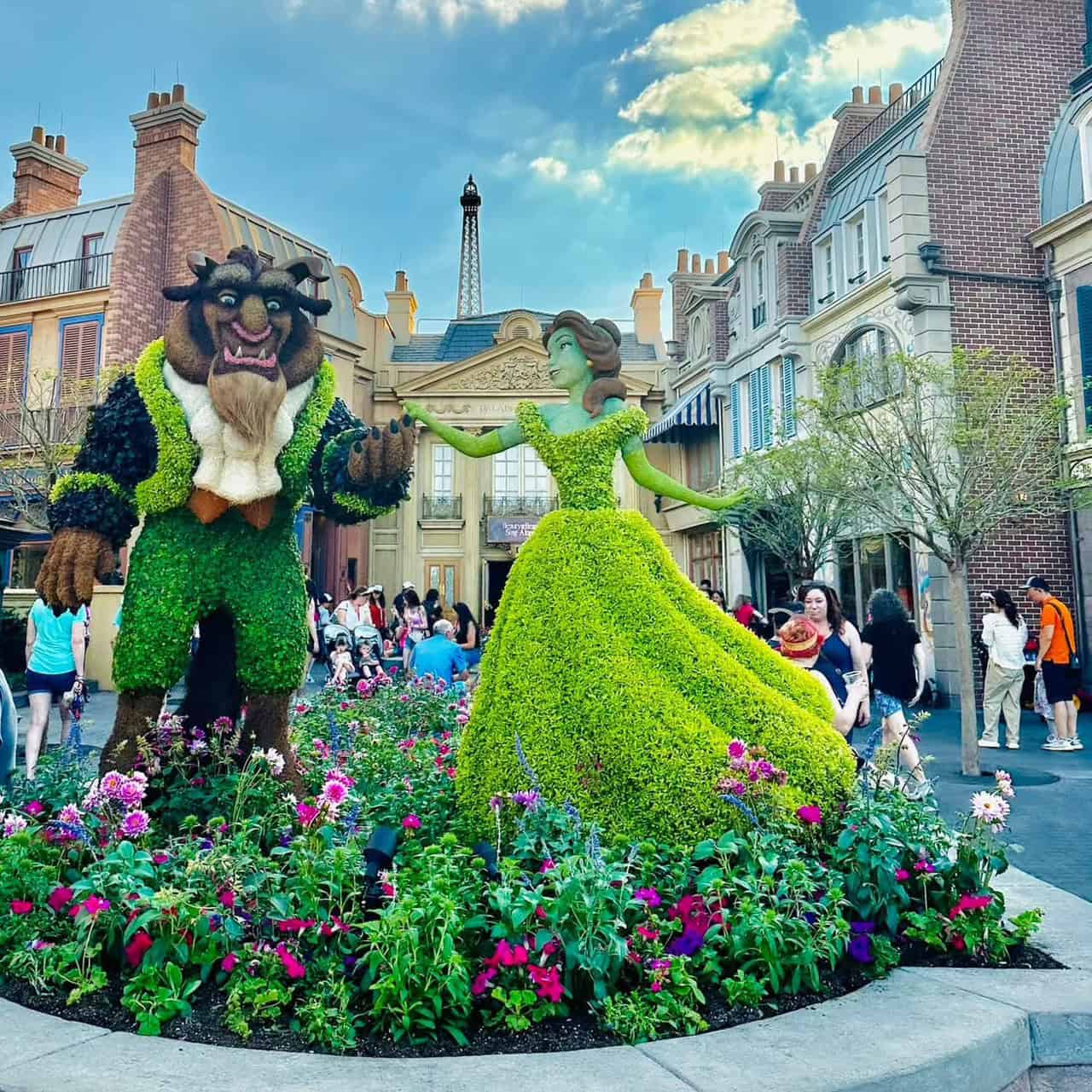 Flower And Garden Festival Beauty And The Beast | 遊迪士尼 Your Disney