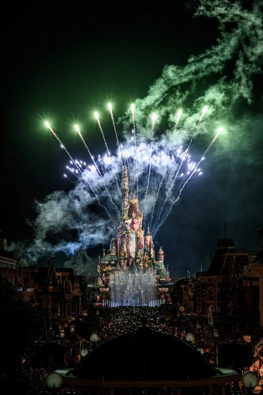 Hkdl Fireworks Railroad Station Review