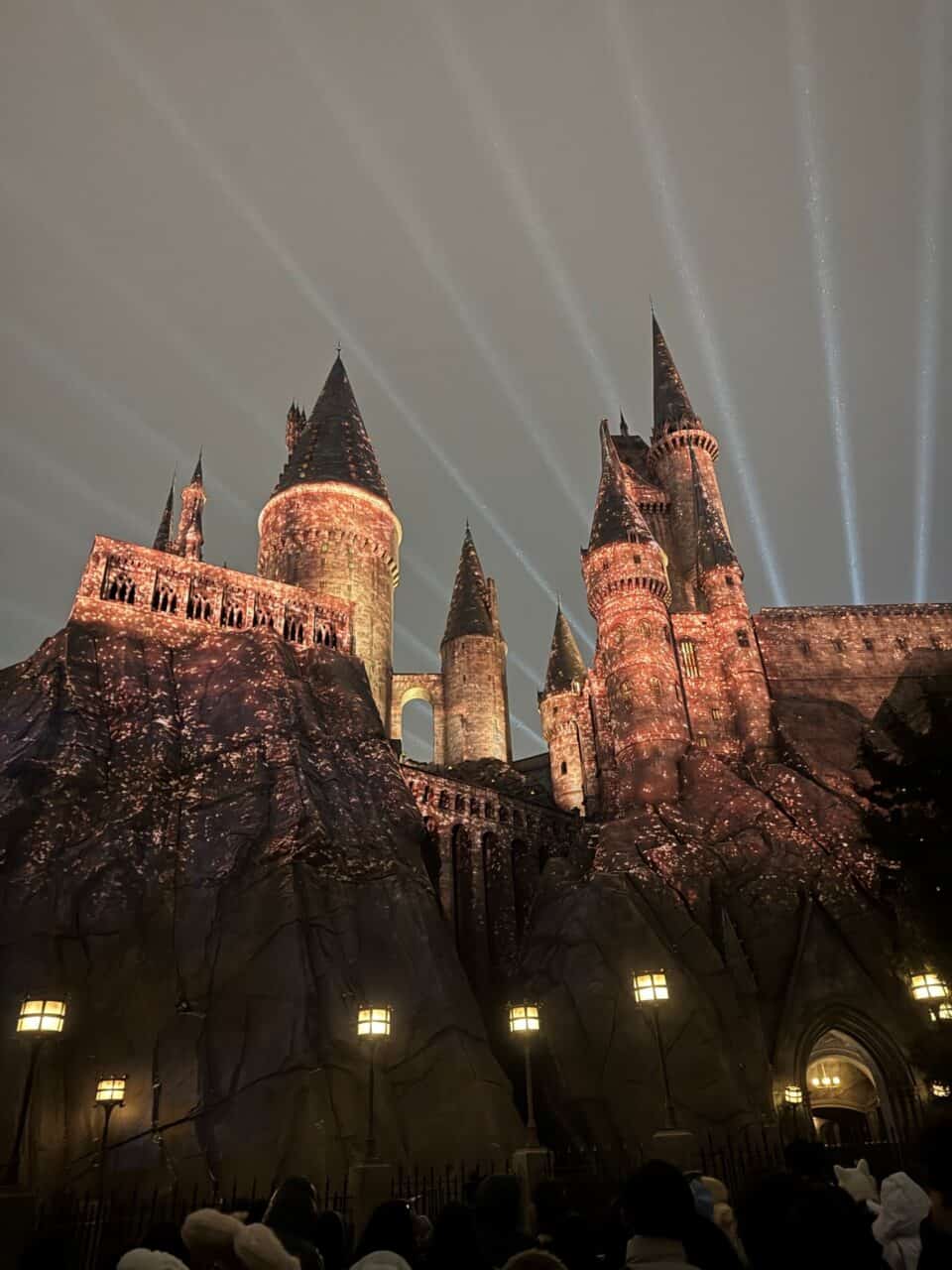 Nighttime Magic At Hogwarts Castle