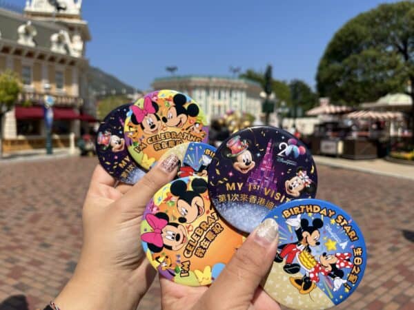 Pin Badge Hkdl