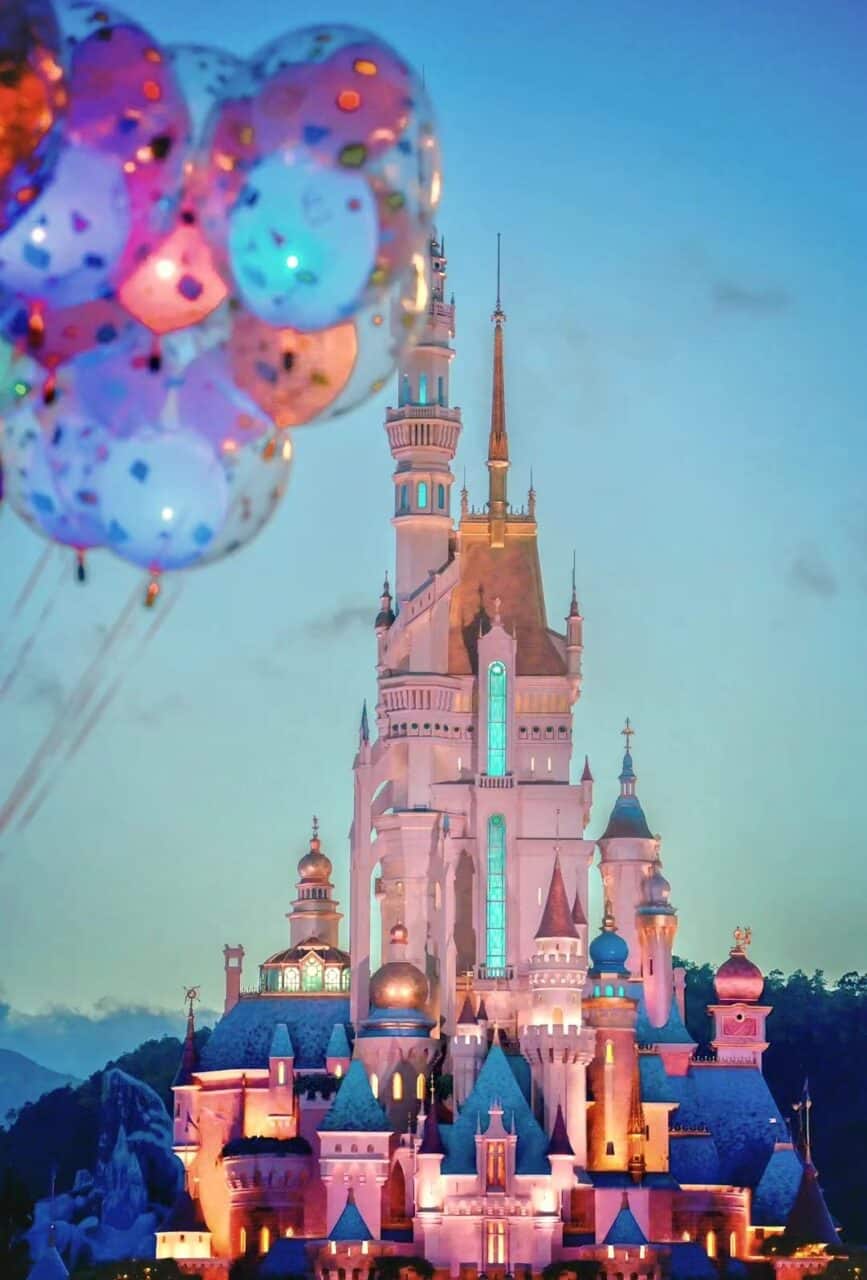 Shdl Castle Ballon Dawn