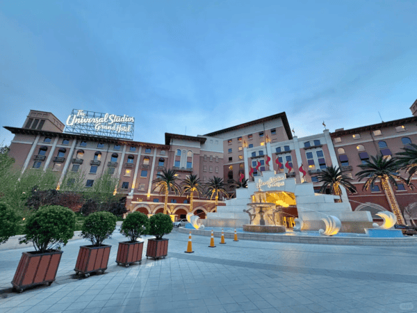 Universal Studios Grand Hotel Back Exterior