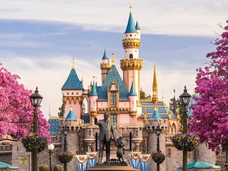 迪士尼乐园城堡