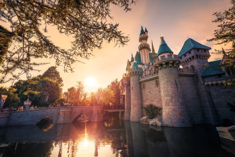 加州迪士尼乐园城堡