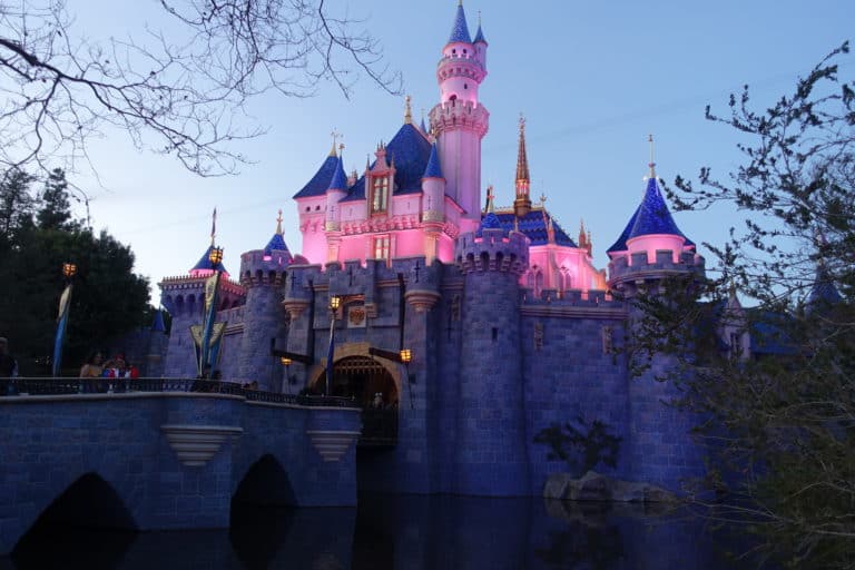 迪士尼乐园睡美人城堡