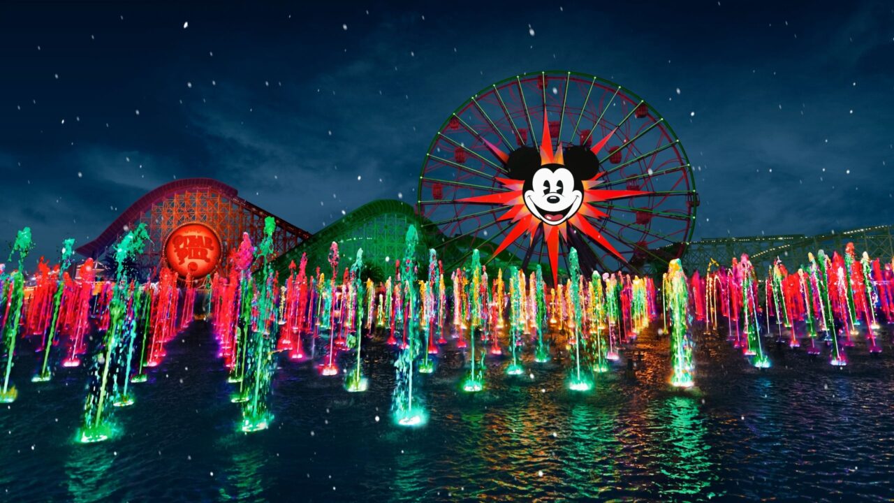 Dlr Christmas 2026 World Of Color | 2026 加州迪士尼聖誕節攻略|聖誕遊行+World Of Color 聖誕水舞秀 迪士尼加州冒險樂園皮克斯摩天輪前的 World Of Color 水舞秀