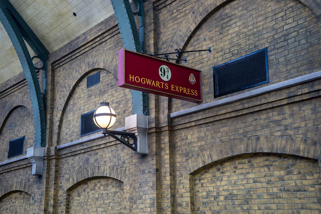 King Cross Station | 2025 奥兰多环球影城攻略— 必玩设施、必看表演 9又4分之3站台