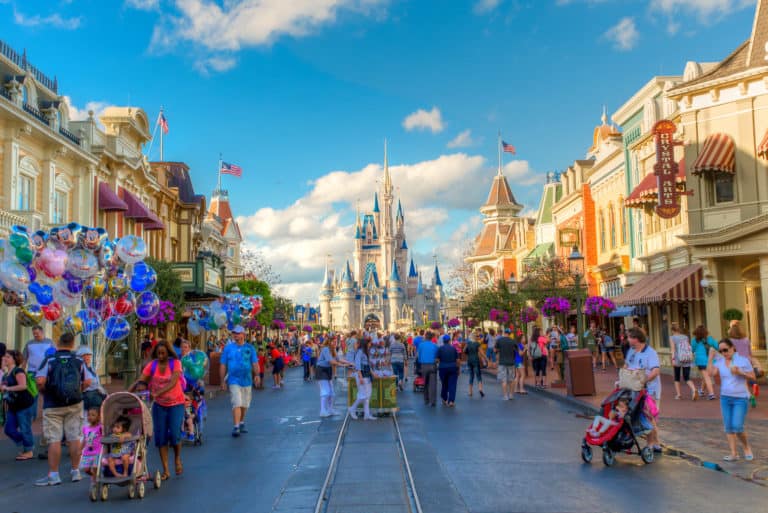 Main Street Usa Magic Kingdom