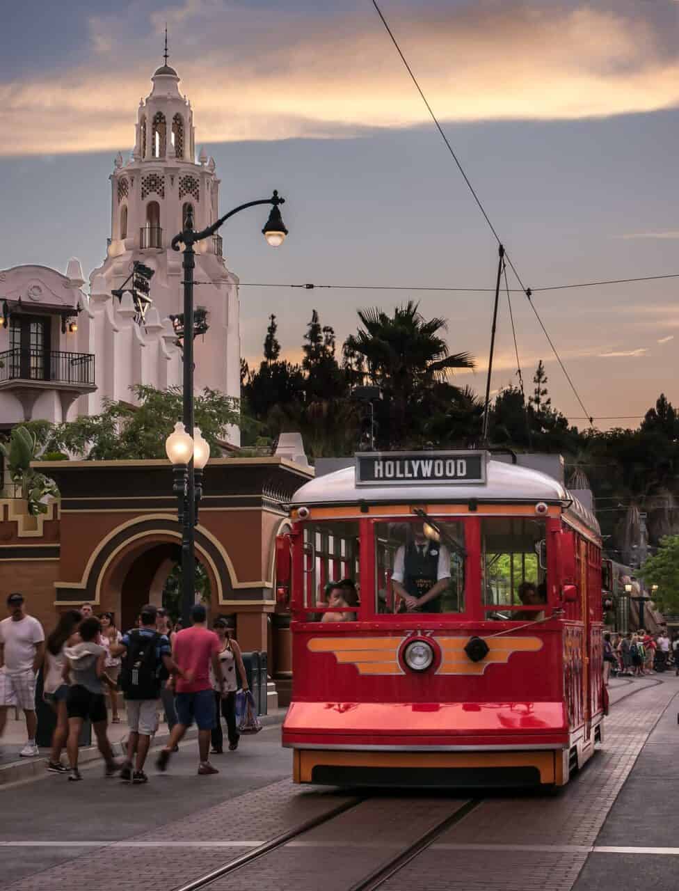 Red Car Trolleys Buena Vista Street