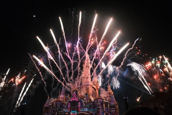 Shanghai Disneyland Firework
