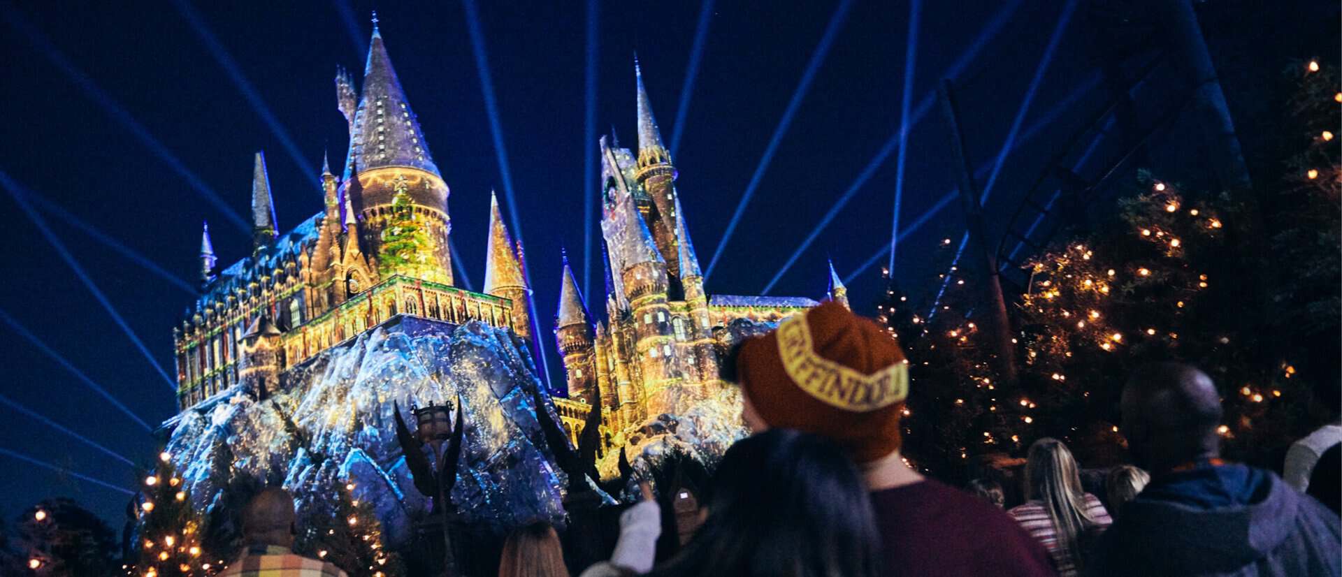 Uor Christmas 2026 Hogwarts Castle | 2026 奧蘭多環球影城聖誕節攻略|3園哈利波特聖誕+梅西百貨節日大遊行 奧蘭多環球影城霍格華茲城堡的聖誕光雕秀