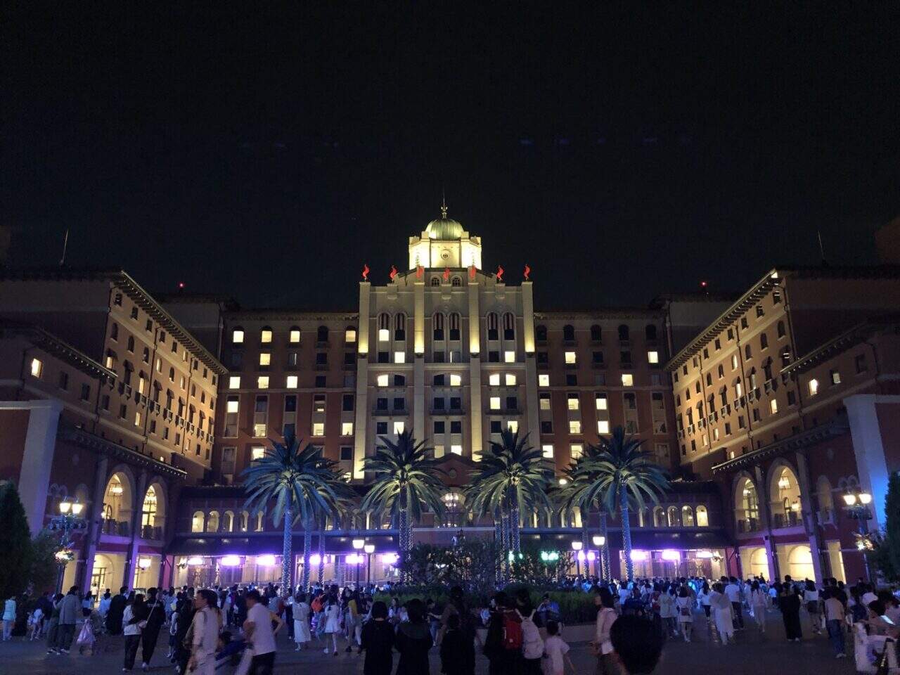 Usb Entrance At Night