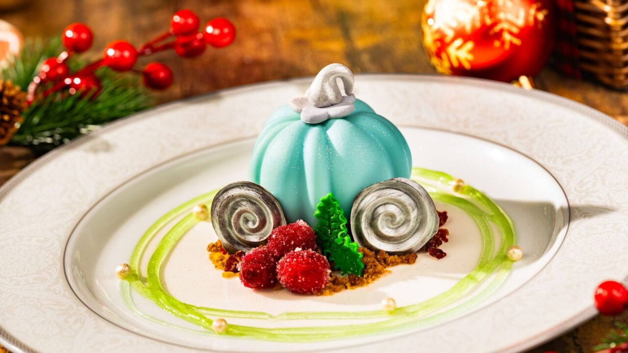Wdw Christmas 2026 Hazelnut Carriage Cake | 2026 奧蘭多迪士尼聖誕節攻略|米奇歡樂聖誕派對+冰雪奇緣城堡秀 Cinderella'S Royal Table 南瓜馬車造型的榛果蛋糕